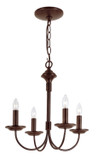 Mini Chandeliers Candle by Trans Globe Imports ( 110 | 9014 ROB Candle ) 