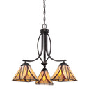 Mid. Chandeliers Glass Down by Quoizel ( 10 | TFAS5003VA Asheville ) 
