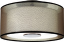 Semi-Flush Mts. Drum Shade by Robert Abbey ( 165 | Z2187 Saturnia ) 