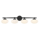 Bathroom Fixtures Four Lights by Savoy House ( 51 | 8-1050-4-BK Barrow ) 