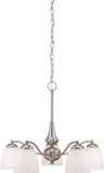 Mid. Chandeliers Glass Down by Nuvo Lighting ( 72 | 60-5043 Patton ) 