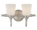 Bathroom Fixtures Two Lights by Savoy House ( 51 | 8-1062-2-SN Brunswick ) 