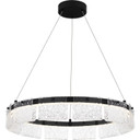 Mid. Chandeliers Glass Down by Quoizel ( 10 | PCACE2824MBK Alice ) 