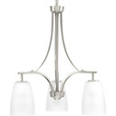 Mini Chandeliers Glass Shade by Progress Lighting ( 54 | P400042-009 Leap ) 