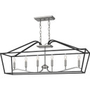 Linear/Island 4 Light + by Quoizel ( 10 | CTA642MBK Catalina ) 