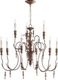 Mid. Chandeliers Candle by Quorum ( 19 | 6006-9-39 Salento ) 