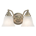 Bathroom Fixtures Two Lights by Vaxcel ( 63 | VL35122A Standford ) 