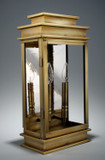 Exterior Wall Mt./Flush by Northeast Lantern ( 196 | 8831-AB-LT2-CLR Empire ) 
