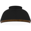 Flush Mounts Metal Shade by Quoizel ( 10 | TMR1616MBK Tamara ) 
