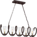 Linear/Island 4 Light + by Quoizel ( 10 | TMT540WT Tumult ) 