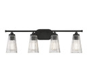 Bathroom Fixtures Four Lights by Savoy House ( 51 | 8-1745-4-BK Chantilly ) 