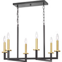Linear/Island 4 Light + by Progress Lighting ( 54 | P400113-143 Blakely ) 