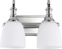 Bathroom Fixtures Two Lights by Quorum ( 19 | 5011-2-62 Richmond ) 