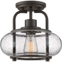 Semi-Flush Mts. Cage by Quoizel ( 10 | TRG1710OZ Trilogy ) 