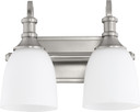 Bathroom Fixtures Two Lights by Quorum ( 19 | 5011-2-65 Richmond ) 
