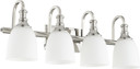 Bathroom Fixtures Four Lights by Quorum ( 19 | 5011-4-62 Richmond ) 