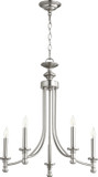 Mid. Chandeliers Candle by Quorum ( 19 | 6022-5-65 Rossington ) 