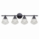 Bathroom Fixtures Four Lights by Vaxcel ( 63 | W0191 Huntley ) 