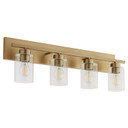 Bathroom Fixtures Four Lights by Quorum ( 19 | 5012-4-80 Carter ) 