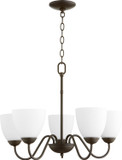 Mini Chandeliers Glass Shade by Quorum ( 19 | 6041-5-86 6041 Chandeliers ) 
