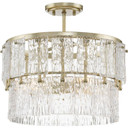 Semi-Flush Mts. Glass Down by Progress Lighting ( 54 | P500443-176 Chevall ) 