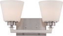 Bathroom Fixtures Two Lights by Nuvo Lighting ( 72 | 60-5452 Mobili ) 