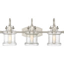 Bathroom Fixtures Three Lights by Quoizel ( 10 | DNY8603BN Danbury ) 