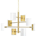 Large Chandeliers Glass Shade by Progress Lighting ( 54 | P400192-160 Point Dume-Wandermere ) 