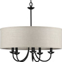 Mid. Chandeliers Drum Shade by Progress Lighting ( 54 | P400193-031 Drum Shade ) 