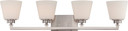 Bathroom Fixtures Four Lights by Nuvo Lighting ( 72 | 60-5454 Mobili ) 