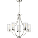 Mid. Chandeliers Glass Up by Progress Lighting ( 54 | P400197-009 Lassiter ) 
