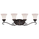 Bathroom Fixtures Four Lights by Vaxcel ( 63 | W0304 Avenant ) 