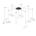 Mid. Chandeliers Glass Down by Sonneman ( 69 | 2905.25W Papillons ) 