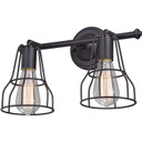 Bathroom Fixtures Two Lights by Vaxcel ( 63 | W0312 Clybourn ) 