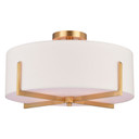 Semi-Flush Mts. Bowl Style by Vaxcel ( 63 | C0277 Surrey ) 
