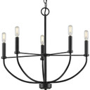 Mid. Chandeliers Candle by Progress Lighting ( 54 | P400202-031 Leyden ) 