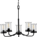 Mid. Chandeliers Glass Up by Progress Lighting ( 54 | P400206-031 Winslett ) 