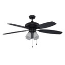 Fans Ceiling Fans by Trans Globe Imports ( 110 | F-1035 BK Arden ) 