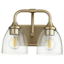 Bathroom Fixtures Two Lights by Quorum ( 19 | 5059-2-280 Enclave ) 