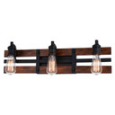 Bathroom Fixtures Three Lights by Vaxcel ( 63 | W0380 Carrington ) 