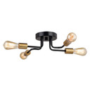 Semi-Flush Mts. Exposed Lamps by Vaxcel ( 63 | C0302 Rhine ) 