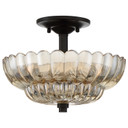 Semi-Flush Mts. Bowl Style by Quoizel ( 10 | WHP1712MC Whitecap ) 