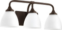 Bathroom Fixtures Three Lights by Quorum ( 19 | 5059-3-86 Enclave ) 