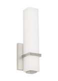 Sconces Single Glass by Visual Comfort Modern ( 182 | 700BCMLN13WS-LED930-277 Milan ) 