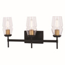 Bathroom Fixtures Three Lights by Vaxcel ( 63 | W0393 Warren ) 