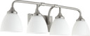 Bathroom Fixtures Four Lights by Quorum ( 19 | 5059-4-65 Enclave ) 