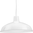 Pendants Glass Down by Progress Lighting ( 54 | P5094-30 Metal Shade Pendant ) 
