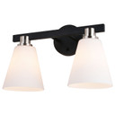 Bathroom Fixtures Two Lights by Vaxcel ( 63 | W0405 Vermont ) 