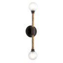 Sconces Double Glass by Troy Lighting ( 67 | B7252-BRZ Nomad ) 