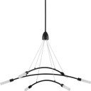 Large Chandeliers Glass Shade by Progress Lighting ( 54 | P400263-031-30 Kylo Led ) 